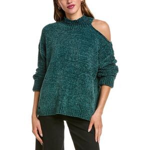 Jak Womens  Chenille Sweater, Green
